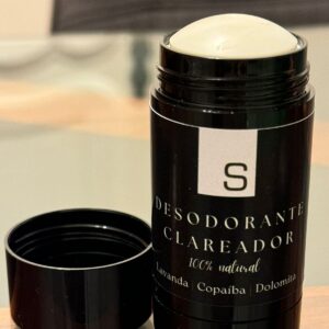 Desodorante natural clareador